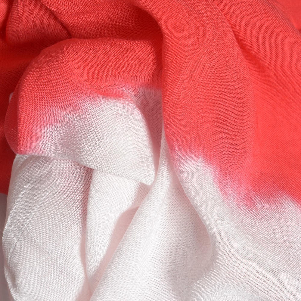 Red Tie & Dye Shrug  100% Viscose) - Picture 4 of 4